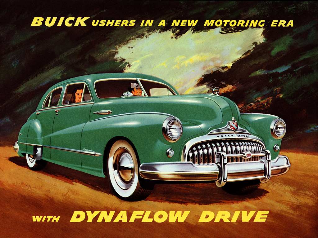 1948 Buick Auto Advertising